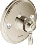 Weymouth Exact Temperature Valve Trim Nickel Finish With Precise ExactTemp Thermostatic Control MPACT Common Valve System Compatible TS32110NL Valve Not Included Slick Lever For Easy Temperature Tuning