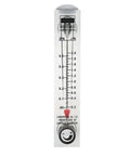 Lzm 15T Liquid Flow Meter Panel Mount With Clear Acrylic Body For Precise Gpm Water Coolant Monitoring Adjustable Flow Rate Zg 1/4 Inch Female Bspt Thread with measuring scale.