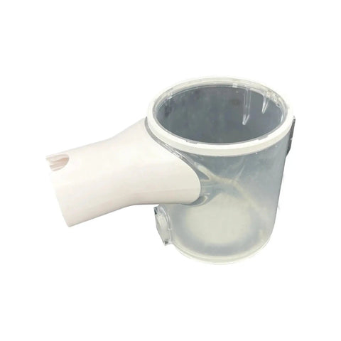 Heavy Duty Vacuum Cleaner Dust Cup For Handheld Models Compatible With 1st Gen SCWXCQ01RR shown in a transparent design