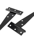 20 Pack 4 Inch Black T Strap Hinges Bulk Heavy Duty Iron Barn Door Hinges with Screws for Wooden Doors Windows and Fences