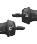 8 Speed Right Hand Twist Shifter For Bikes With Shimano Compatibility Sweet Action Dual Direction Shift TPR Grip Dark Gray