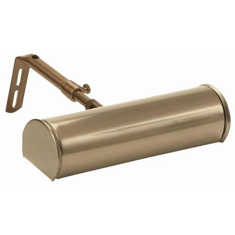Advent 7 Inch Picture Light In Antique Brass With Bulb Included Dope Wall Mount Art Lighting For Frames And Photos Quick Install