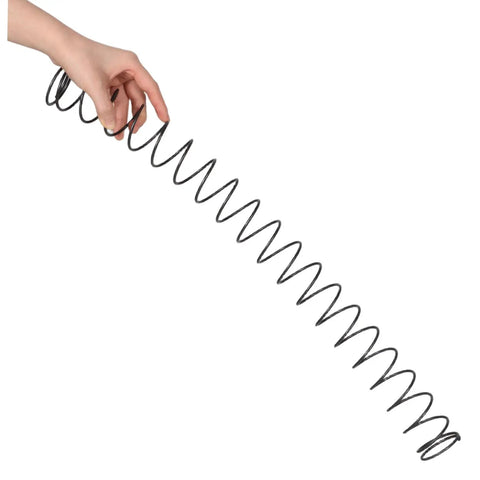 Heavy Duty Hexagonal Tire Changer Spring Bar 41mm Attachment For Universal Fit Machine Compression Alloy Tool To Boost Longevity And Slash Service Costs, hand holding coil spring