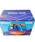 Rugged Gravity Feed Automotive Paint Spray Gun With High Atomization For Killer Bodyshop Topcoats Featuring One Point Three Millimeter Nozzle Six Hundred Milliliter Cup And Bold Red Grip Built For Quick Car Restos And Weekend Warrior Tasks, displayed in packaging.