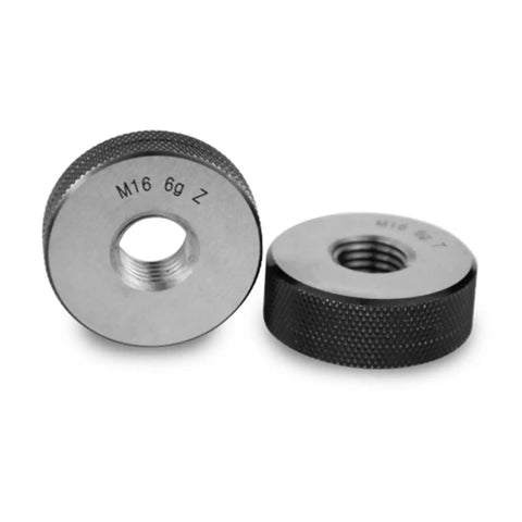 Pro-Grade Thread Ring And Plug Gauge Set For Machinists, Built Tough In GR15 Bearing Steel, Ultra-Accurate Internal Thread Size Measurements