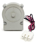Front view of Drop In Evaporator Fan Motor Replacement For Refrigerators, 13V DC, 3.1W, Quiet And Reliable, with 3-pin connector