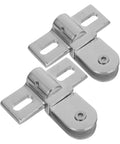 Heavy Duty Glass Door Pivot Hinges For Shower Doors With Easy Install Zinc Alloy Beefy Sturdy Metal Hinges Dual Direction Opening