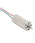 Close-up of 2 Pack 8520 Hollow Cup Brushless Motors For Quadcopter Drone RC Models 3-5V 0.15A With Heat Dissipation Hole Easy Install And Powerful Performance Ready