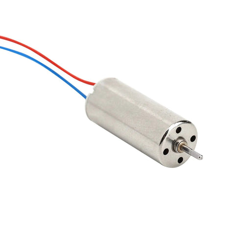 Close-up of 2 Pack 8520 Hollow Cup Brushless Motors For Quadcopter Drone RC Models 3-5V 0.15A With Heat Dissipation Hole Easy Install And Powerful Performance Ready