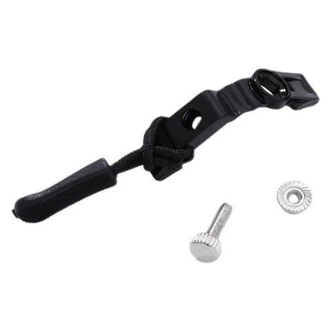 Instant Zipper Repair Kit For Backpacks And Travel Gear, black zipper slider with screw and washer