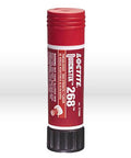 QuickStix 268 Red Thread Locker Stick, Heavy Duty High Strength Anaerobic Metal Adhesive, 19 Grams Solid Stick With 24 Hour Cure