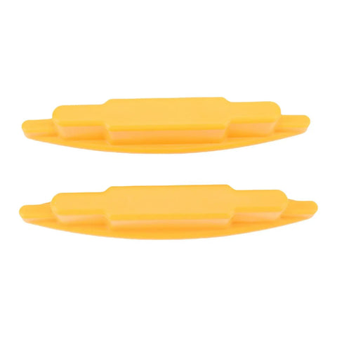 Tbest Magnetic Stud Finder with Powerful Magnet, two durable yellow ABS pieces for easy stud detection.