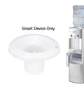 Smart Seat Bottle Holder Replacement Part for Water Dispensers Durable White Seat Assembly shown next to a water cooler