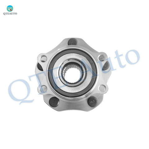 Front view of Pair Of Front Wheel Hub Bearing Assemblies Replacement For 2017 2022 Nissan Rogue Sport, Ready To Roll Front Hub Bearings Kit For L4 2.0L Engines, OE Quality, Easy Install, Durable Ride, Long Lasting Performance.