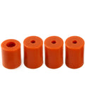 Upgrade Your Rig With Built Tough Silicone Bed Mounts And Heavy Duty Leveling Springs That Deliver Flawless Prints Every Single Time For Ender 3 Max Cr10 Sv01 Sv02 Fdm Printer Accessories - set of four orange silicone leveling posts.