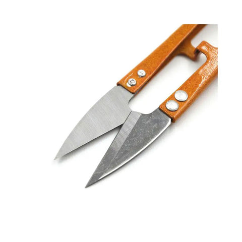 Close-up of 3 Pack 4.1 Inch Bonsai Pruning Scissors With Sharp Blade And Self Opening Spring, Stainless Steel Pruners