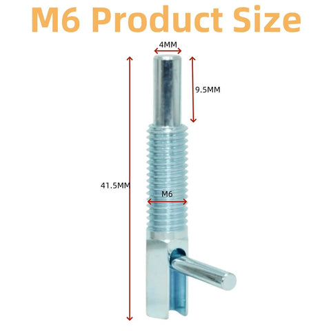 Dual Pack No Nonsense Stainless Steel Retractable Indexed Plunger Pin With Ergonomic L Grip Handle Built Like A Tank Telescopic Spring Loaded Security Latch For Industrial Toolbox Gear And Heavy Equipment