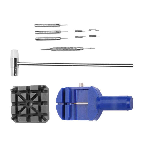 Watch Strap Link Pin Remover Kit Bracelet Adjuster For Watch Band Repair Spring Bar Tool Durable Alloy Steel DIY Home Kit