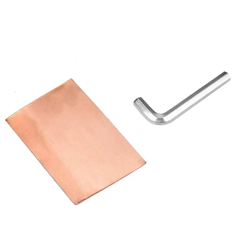 Heavy Duty Welding Electrode Clamp 400A Universal Fit With Ergonomic Handle For Easy Grip And Less Fatigue While Working Yellow Color ideal tool with copper plate and silver wrench.