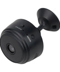 Dead Simple 1080P WiFi Wireless Security Camera With Night Vision And Smart Motion Alerts featuring a compact black camera body.