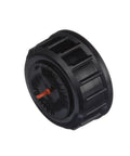 Gear Lube Monitor Reservoir Cap Replacement For MerCruiser Alpha And Bravo Sterndrive Systems, black plastic with red tip.