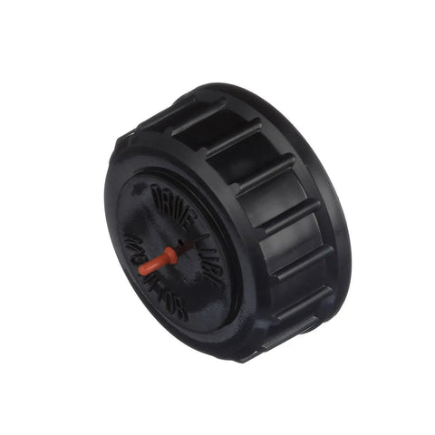 Gear Lube Monitor Reservoir Cap Replacement For MerCruiser Alpha And Bravo Sterndrive Systems, black plastic with red tip.