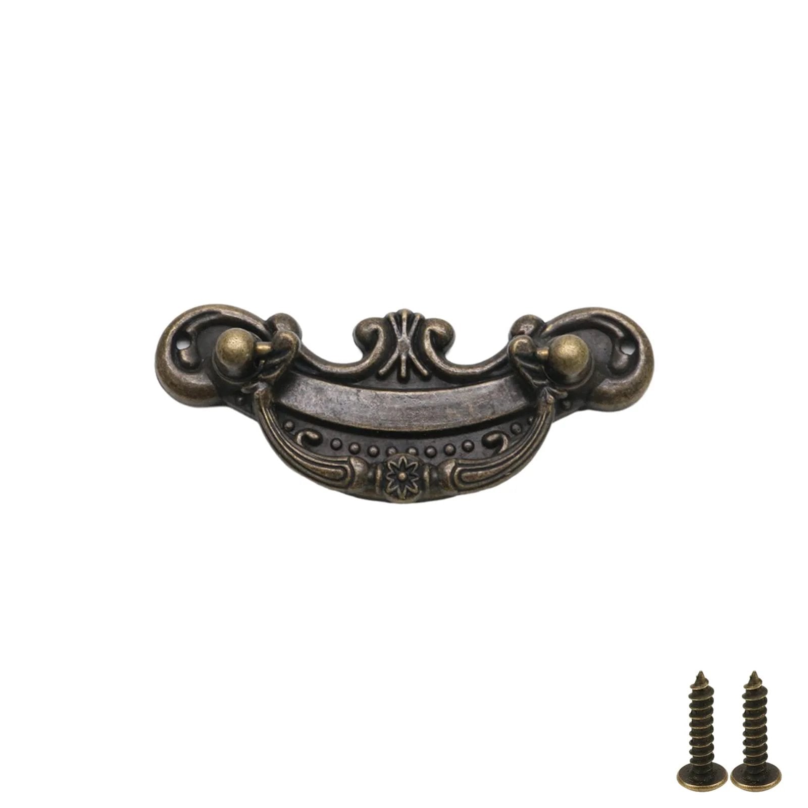 Antique Bronze Drawer Pulls, Vintage Style ✓