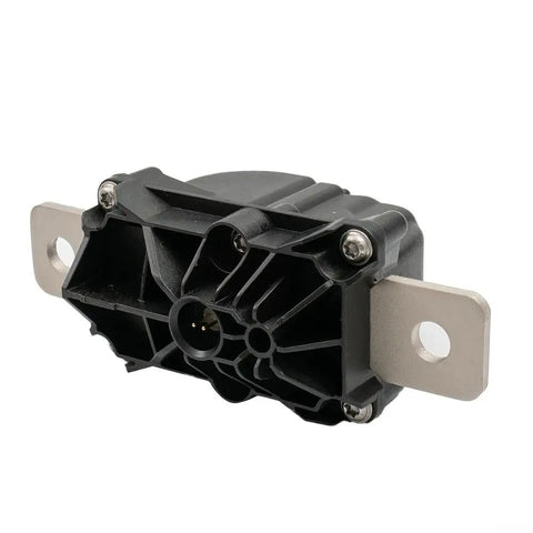 Heavy Duty High Voltage Battery Disconnect Pyrotechnic Fuse for Tesla Model 3 and Model Y 2017 to 2022 shown from the side.