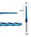 1 Degree Tapered Ball Nose CNC Router Bit Pro Grade Rugged Solid Carbide End Mill Spiral Up Cut For 2D And 3D Carving In Wood