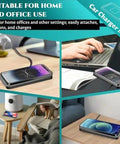 Fast Charging Wireless Car Pad With Fifteen Watt Output Compatible With Chevy Volt Bolt Ev Blazer And Euv Featuring Usb Hub for home and office use.