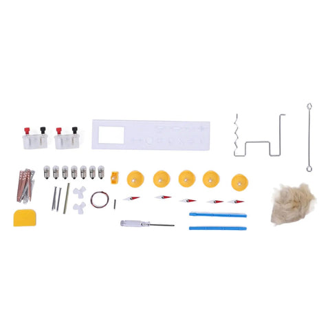 Components of Hands On Electricity And Magnetism Lab Kit For High School Students A Complete Electromagnetism Experiment Box