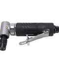 Heavy Duty 90 Degree Air Die Grinder 12000 RPM Rear Exhaust Compact Pneumatic Polisher with ergonomic grip and metal components.