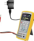 Compact Digital LCR Meter For Quick Capacitance Inductance And Resistance Checks In A Sleek Black Housing with charging cable