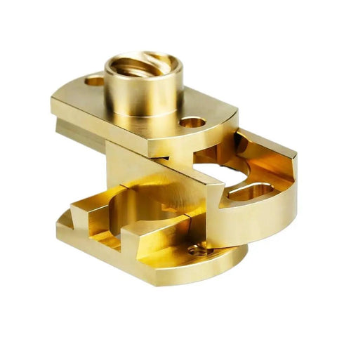 Awesome Oldham T8 Coupler 18mm Nut Fits Ender 3 Pro V2 CR10 Smooth Screw Link For 3D Printer Upgrades And Repair Parts Easy Install brass coupler