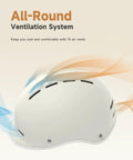 Urban Street Ready Adult Bike Helmet with 14 air vents for ventilation, safety certified for commuting, skating, 54-61.5 cm fit