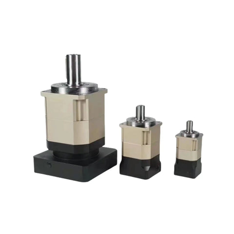 Heavy Duty Workhorse PGH115 Planetary Gearbox Speed Reducer in three sizes, helical teeth design for low backlash.