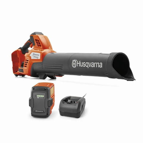 Leaf Blaster 350iB Cordless Leaf Blower Kit With 200 MPH 800 CFM Brushless Motor Quiet Operation 40V 7.5Ah Battery And Charger Included