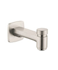 3 Inch Tub Spout With Diverter Wall Mounted Brushed Nickel Bath Faucet AirPower Water Stream For Full Smooth Flow With Less Splash