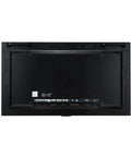 Back view of Forty Nine Inch Digital Signage Display Rock Solid Fanless WebOS Smart Panel 2500 Nit Brightness Glare Free.