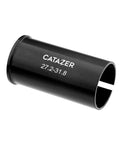 Aluminum Bicycle Seatpost Adapter Shim Sleeve 60Mm Fits 25.4 To 27.2Mm And 27.2 To 31.8Mm, black CNC machined