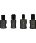 Built Tough Angled Grinder Adapter Converter For 5/8-11 Thread Spindle Job Site Ready Tool Set of 4 Couplers