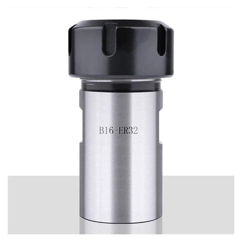 Heavy Duty B10 B12 B16 B18 ER Collet Tool Holder For Lathe And Mill Machine With Jt6 Shank, metal design, B16-ER32.