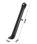 Razor SX500 Dirt Bike Kickstand Side Stand, forged aluminum alloy, 30x30mm footprint, heavy duty for rough terrain and trails.
