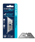 Carbon Steel Utility Blades Point Zero Two Five Inch Thick Two Notch Double Edge With Smartcoat Tech USA Made APBL8007