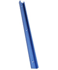 Aluminum T Slot Track Miter Jig Tool 400mm Blue With Smooth Sliding And Quick Acting Clamp Pro Grade Router Guide profile view