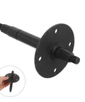 Exercise Bike Central Transmission Bearing Iron Core For Smooth Quiet Pedaling Noise Reduction And Stable Force Transfer For Home Workouts And Cycling Parts Repair Accessories, black iron shaft