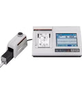 Heavy Duty Digital Surface Roughness Tester With Compact Build For Precise Industrial Metalwork And Machine Shop Evaluations featuring a digital readout and stylus.