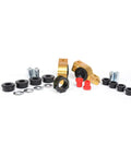 Front And Rear Suspension Bushing Kit For 2004 To 2018 Volkswagen Audi with various bushings and hardware components.