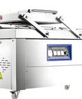 Automatic Vacuum Food Sealer designed for lightning fast air extraction, stainless steel construction, suitable for meal prep.