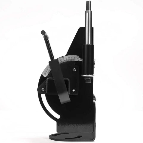 Pipe And Tube Notcher Mount For Drill Press With Bi Metal Hole Set, 0 To 60 Degree Notches, Round Tubing, Heavy Duty Steel, Includes Storage Case, Precision Fixture For DIYers And Pros